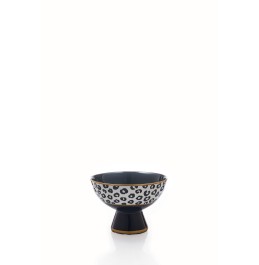 KASE SİYAH PORSELEN  23x15CM