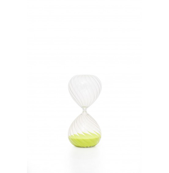 CAM KUM SAATİ+FLUO SARI KUM  (90dk) 14x30CM 